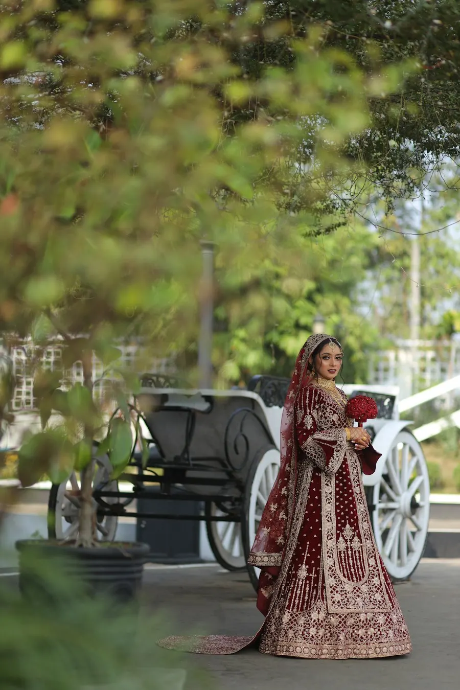 Signature Red Net Lehenga Choli - Made to Turn Heads