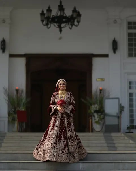Signature Red Net Lehenga Choli - Made to Turn Heads