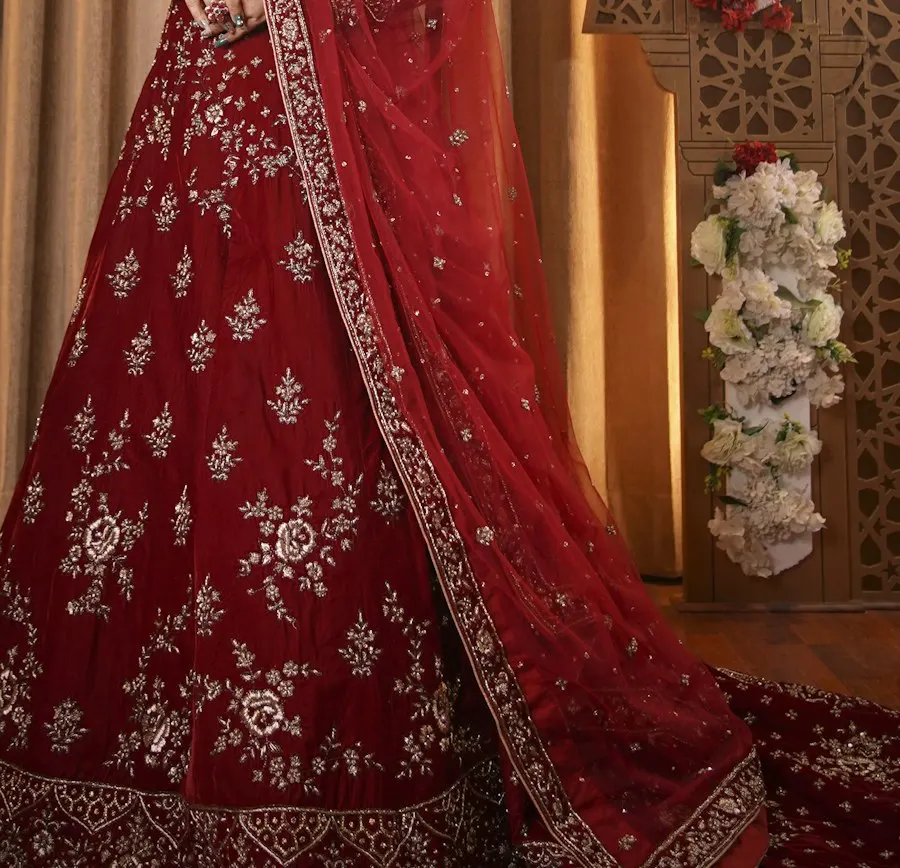 Floral White Lehenga Set - Effortless All-Day Glam