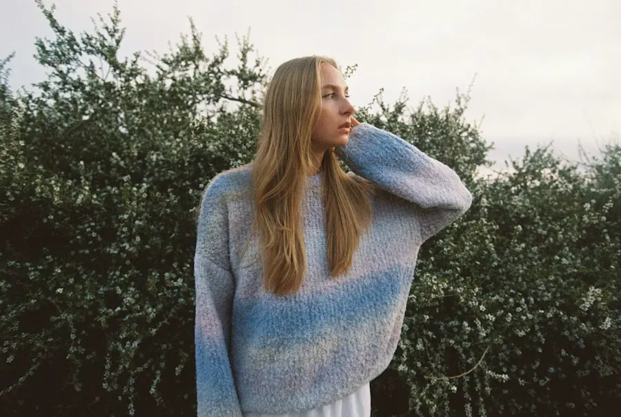 Striped Wool Blend Sweater - Made to Turn Heads