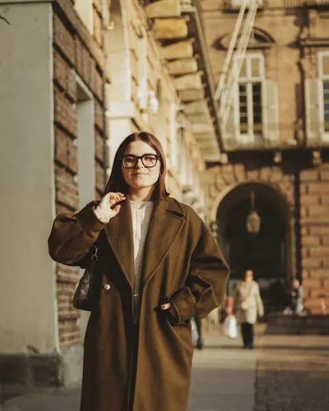 Luxe Brown Coat - Soft, Flattering & Easy