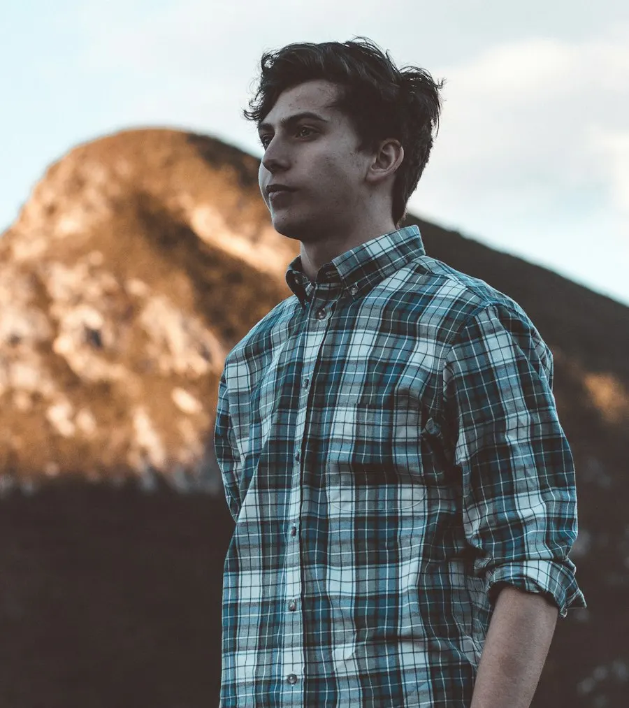 Plaid White Cotton Shirt - Sharp, Easy Everyday Style