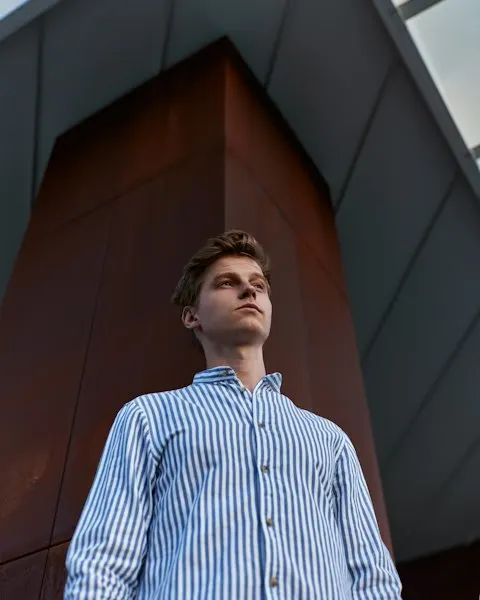 Striped White Oxford Cotton Shirt - Standout Everyday Essential