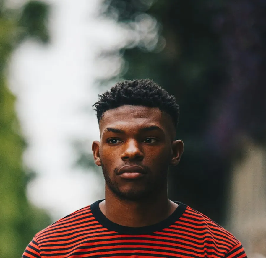 Striped Black Bio-Wash Cotton T-Shirt - Standout Everyday Essential