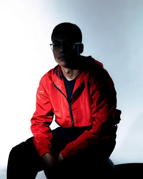 Premium Red Polyester Jacket - Sharp, Easy Everyday Style