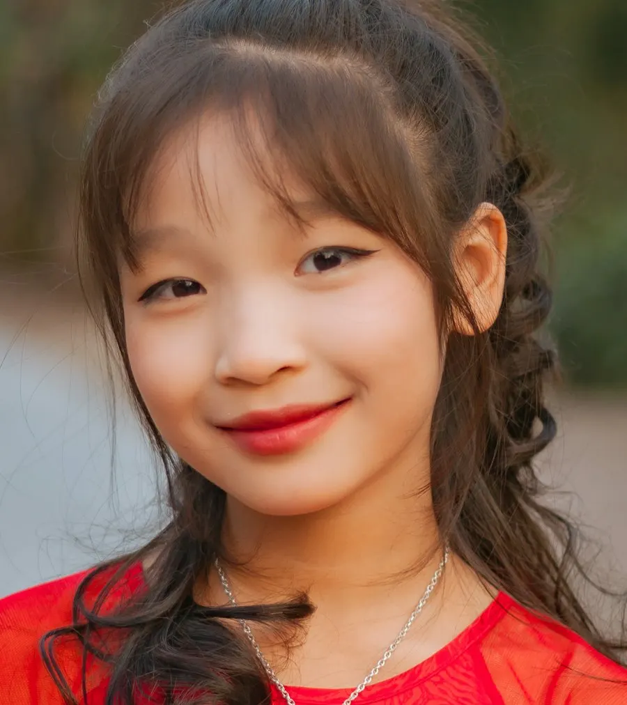 Little Star Red Crepe Dress - Easy Wear for Busy Kids