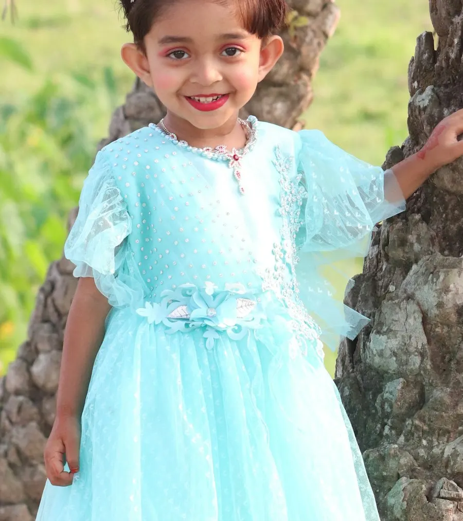 Cheerful Blue Linen Blend Dress - Photo-Perfect Moments