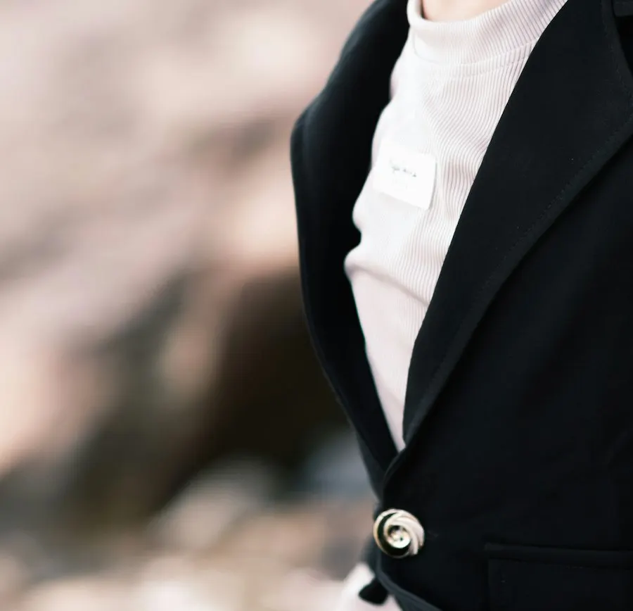 Comfy Black Polyester Jacket - Easy Wear for Busy Kids