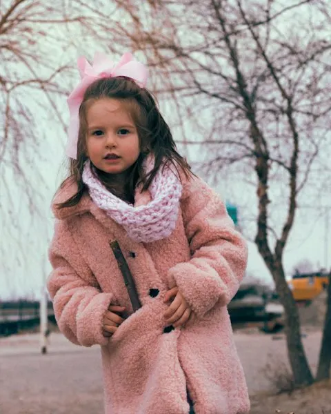 Adorable Brown Coat - Play-All-Day Comfort