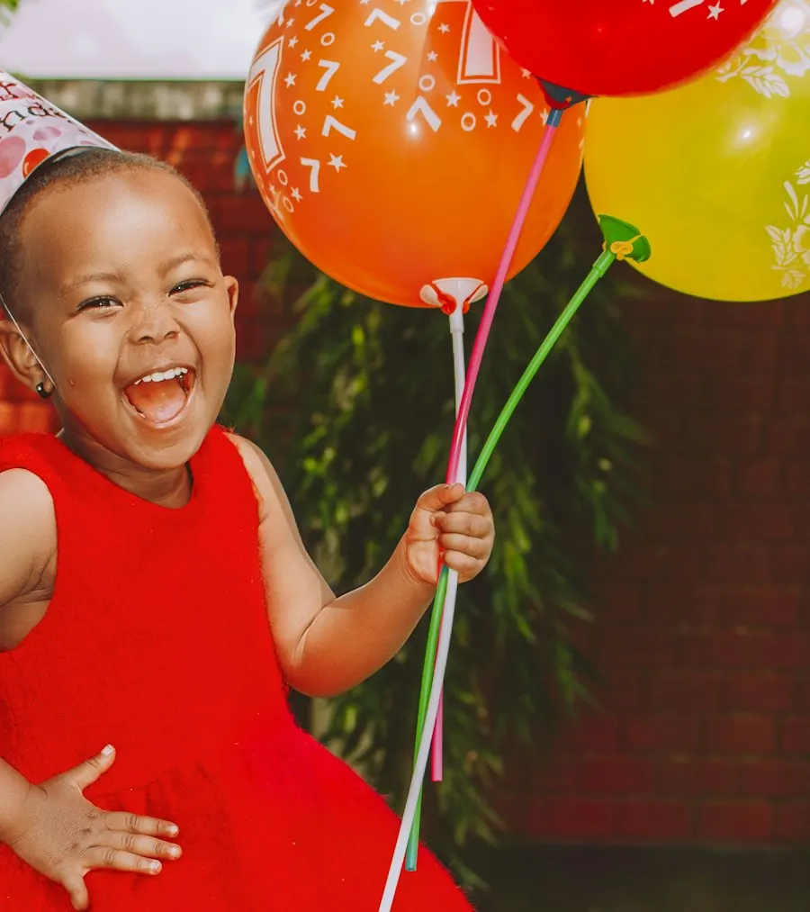 Little Star Red Linen Blend Dress - Easy Wear for Busy Kids