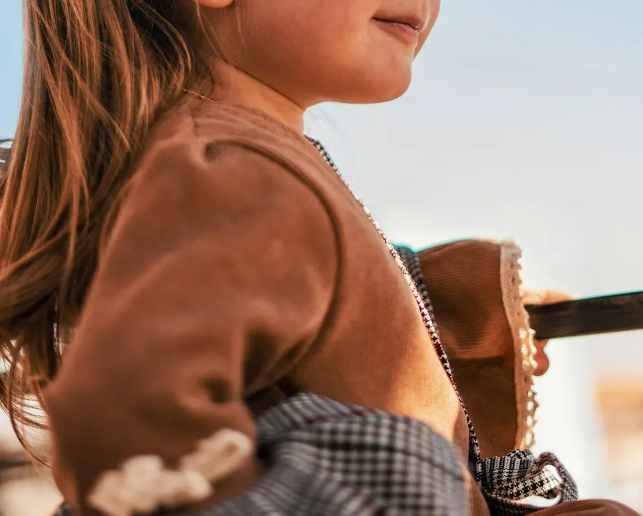 Plaid White Polyester Jacket - Easy Wear for Busy Kids