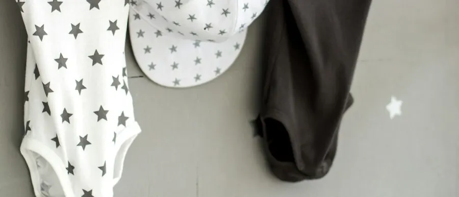 Little Star Baby Romper - Soft on Little Skin