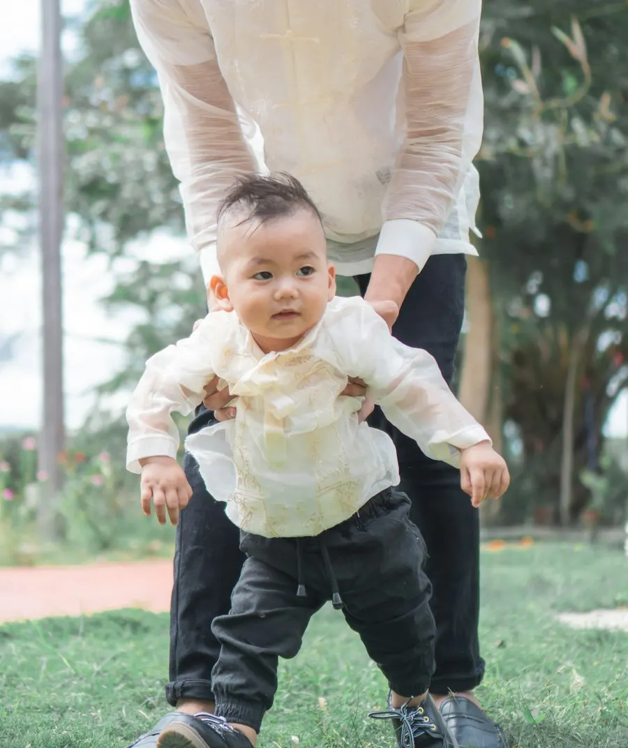 Playful White Baby Outfit - Photo-Perfect Moments