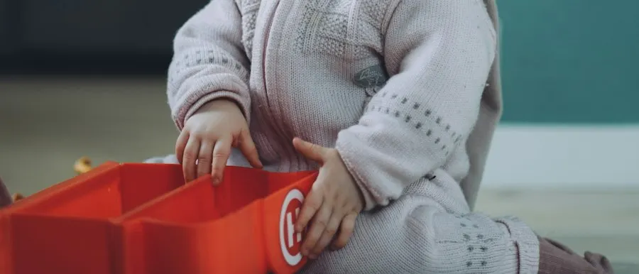 Cute Red Baby Outfit - Play-All-Day Comfort