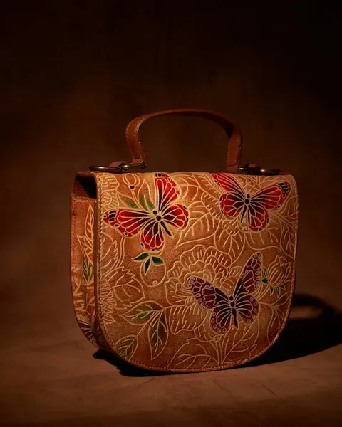 Signature Leather Handbag - Festive to Brunch Ready