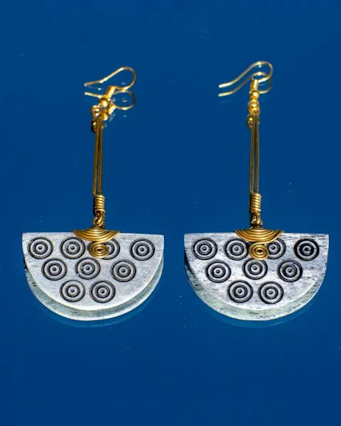 Graceful White Gold Earrings - Effortless All-Day Glam