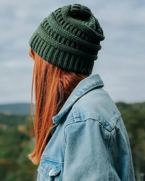 Everyday Green Denim Cap - Grab-and-Go Essential