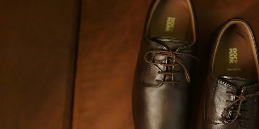 Smart Brown Shoes - Premium Feel, Easy Care